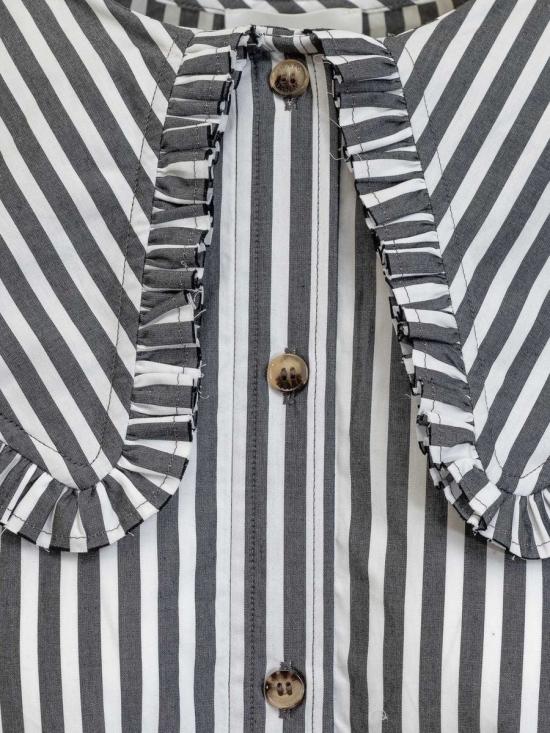 25SS 가니 숏 원피스 W0098 099 Black - GANNI