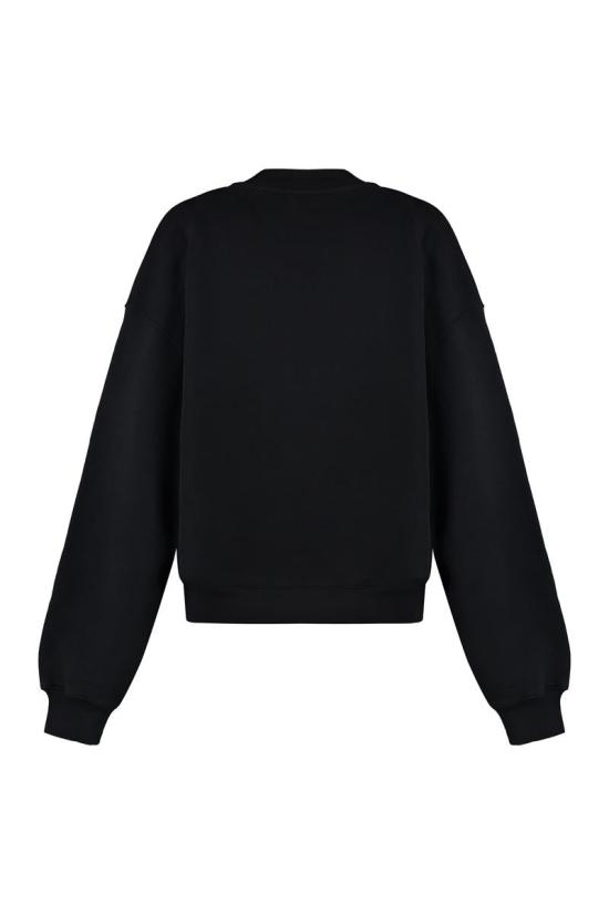 24FW 오프화이트 스웨터 OWBA075C99FLE001 1001 Black - OFF WHITE