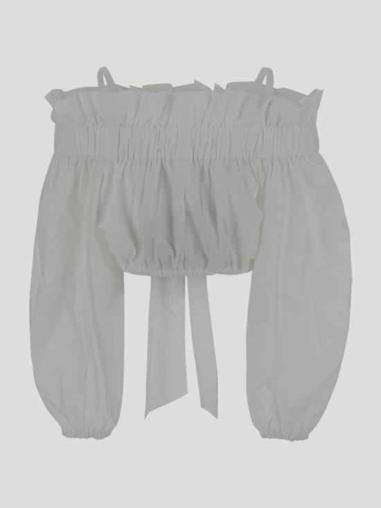  파투 민소매 티셔츠 TO0430017001W 001 WHITE - PATOU