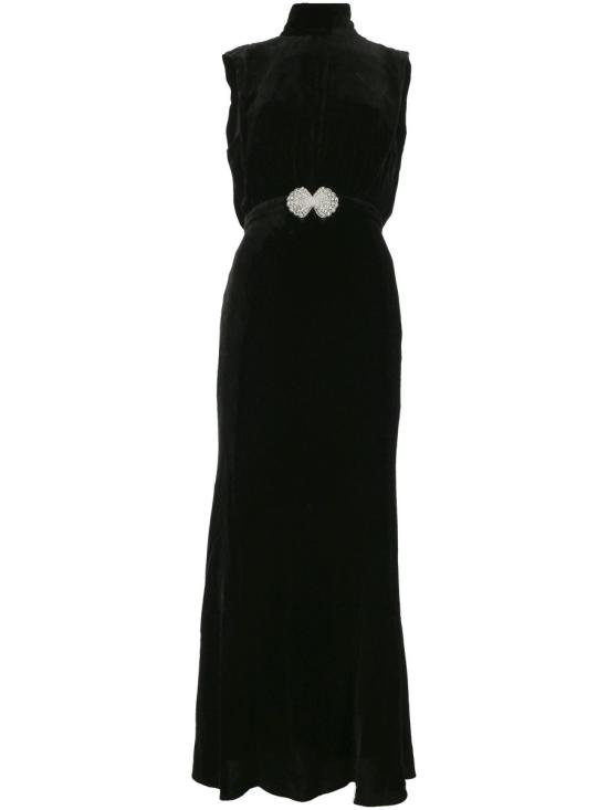 24FW 살로니 롱 원피스 1091102 5620 BLACK PEARL CLAMSHELL