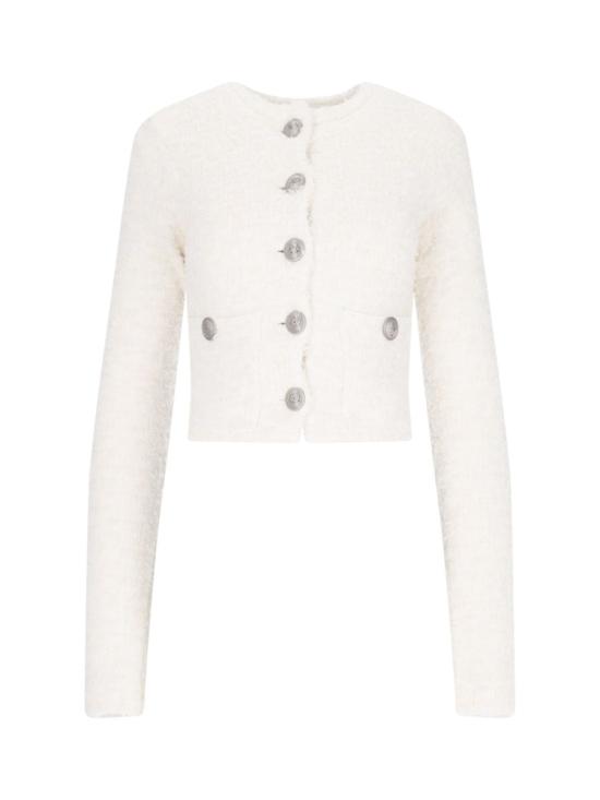 24FW 발렌시아가 가디건 793604 T33289000 WHITE