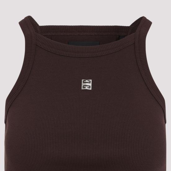 25SS 지방시 민소매 티셔츠 BW70E63YHY 224 BROWN - GIVENCHY