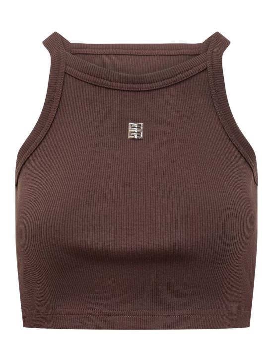 25SS 지방시 민소매 티셔츠 BW70E63YHY 224 BROWN