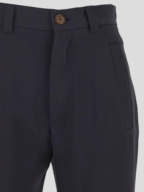  비비안웨스트우드 스트레이트 팬츠 1F010008W00FCX402SI BLUE - VIVIENNE WESTWOOD