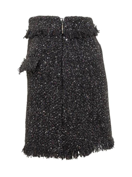 24FW 엠에스지엠 숏 스커트 3741MDD07 247619 99 Black - MSGM