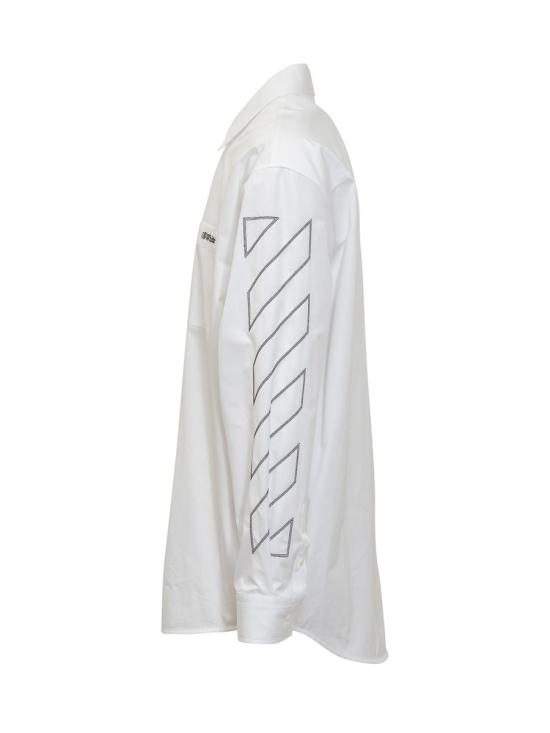 25SS 오프화이트 긴팔 셔츠 OMGE004S25FAB0020110 WHITE - OFF WHITE