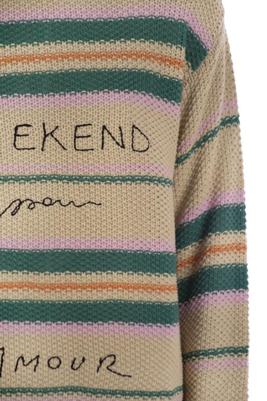 25SS 위켄드막스마라 스웨터 2515361211600 001 Beige - WEEKEND MAX MARA