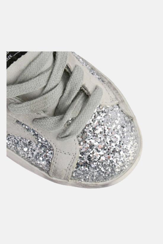  [키즈] 골든구스 스니커즈 키즈 슈퍼스타 로우탑 스니커즈 실버문 - GOLDEN GOOSE