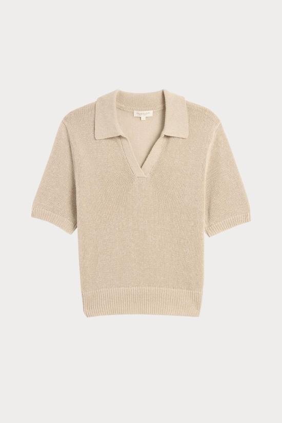  데미리 뉴욕 반팔 티셔츠 데밀리 크리스 코튼 리넨  펄 바클리 - DEMYLEE