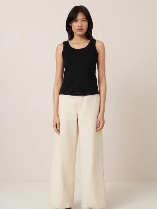  코우토우 민소매 티셔츠 에브리데이 싱글렛 블랙 - KOWTOW