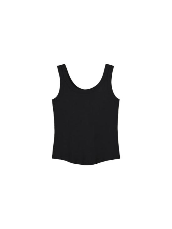  코우토우 민소매 티셔츠 에브리데이 싱글렛 블랙 - KOWTOW