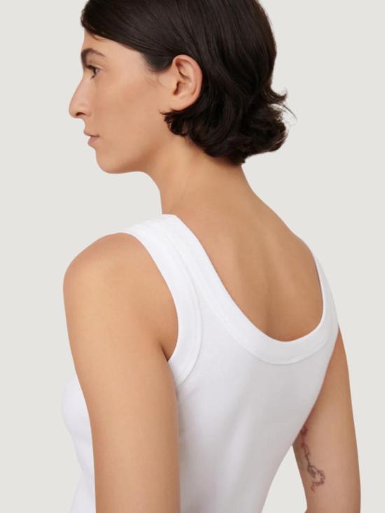  코우토우 민소매 티셔츠 에브리데이 싱글렛 화이트 - KOWTOW