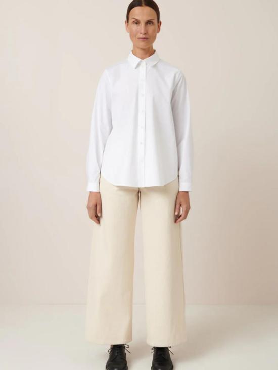  코우토우 셔츠 데일리 셔츠 화이트 - KOWTOW