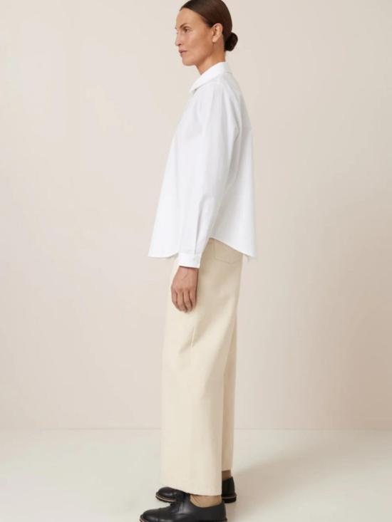  코우토우 셔츠 데일리 셔츠 화이트 - KOWTOW