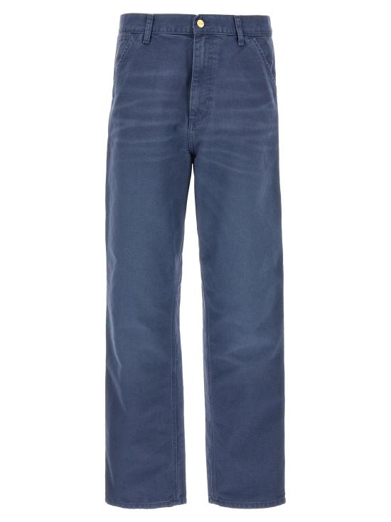 25SS 칼하트 WIP 싱글 니 팬츠 I0347982OT4O Blue