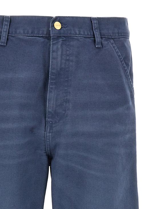 25SS 칼하트 WIP 싱글 니 팬츠 I0347982OT4O Blue - CARHARTT WIP
