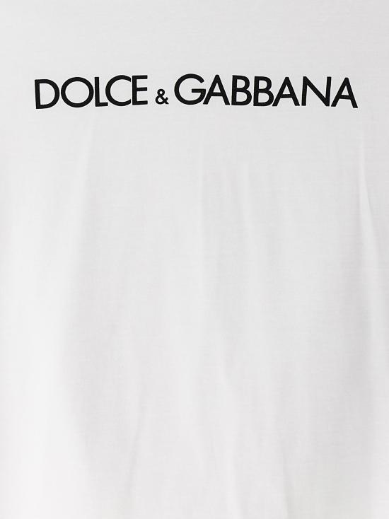 25SS 돌체앤가바나 반팔 티셔츠 F8U10TG7H4PW0800 White - DOLCE & GABBANA