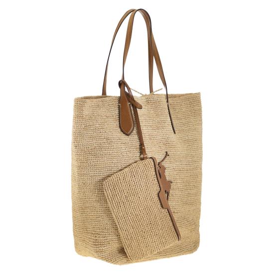 26SS 폴로 랄프로렌 숄더백 428923661 NATURAL RED - POLO RALPH LAUREN