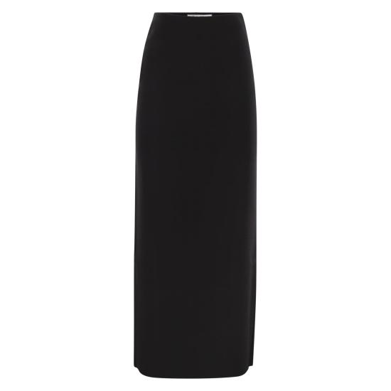 25SS 막스마라 롱 스커트 2511301013600 BLACK
