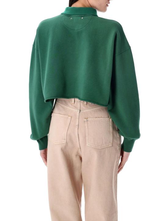 25SS 골든구스 니트웨어 GWP02200P001888 35913 GREEN - GOLDEN GOOSE