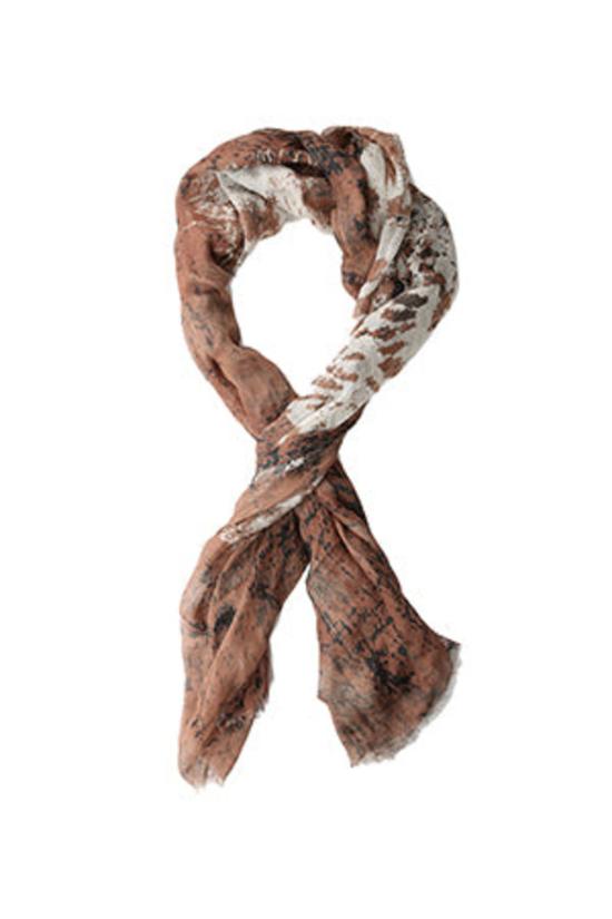  이갈 아즈로엘 머플러/스카프 Yigal Azrouel 히든 레오 스카프 브라운 - YIGAL AZROUEL