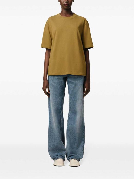 25SS 아미 반팔 티셔츠 UTS074726202 HAVANE DOM - AMI