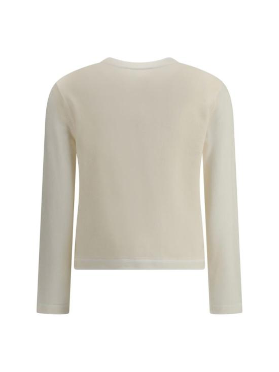 25SS 토리버치 가디건 146098102 NEW IVORY WHITE ASPARA DOM - TORY BURCH