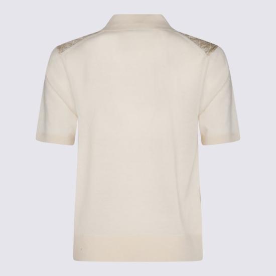 25SS 토리버치 폴로 티셔츠 147959960 IVORY DOM - TORY BURCH