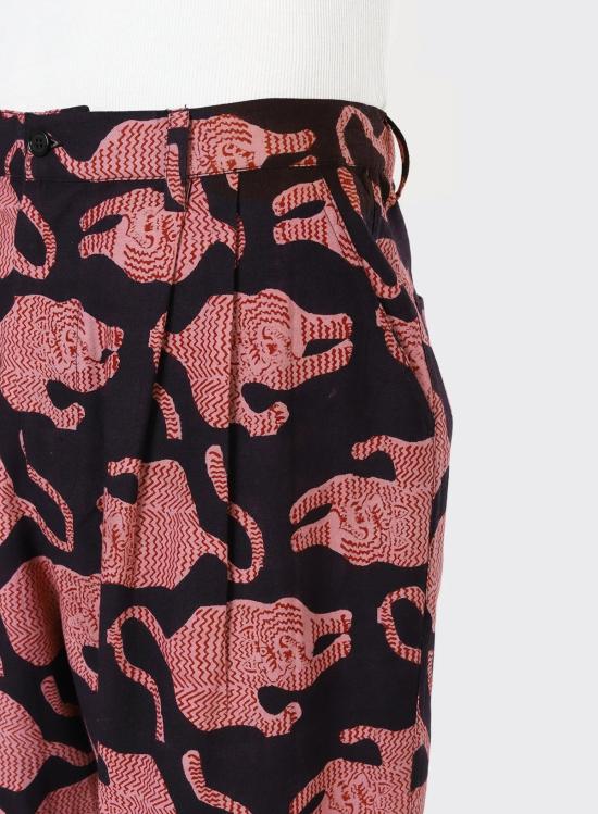  Kardo 숏팬츠 카르도 아르만 쇼츠 타이거 프린트 코럴 블랙 - OTHER BRANDS