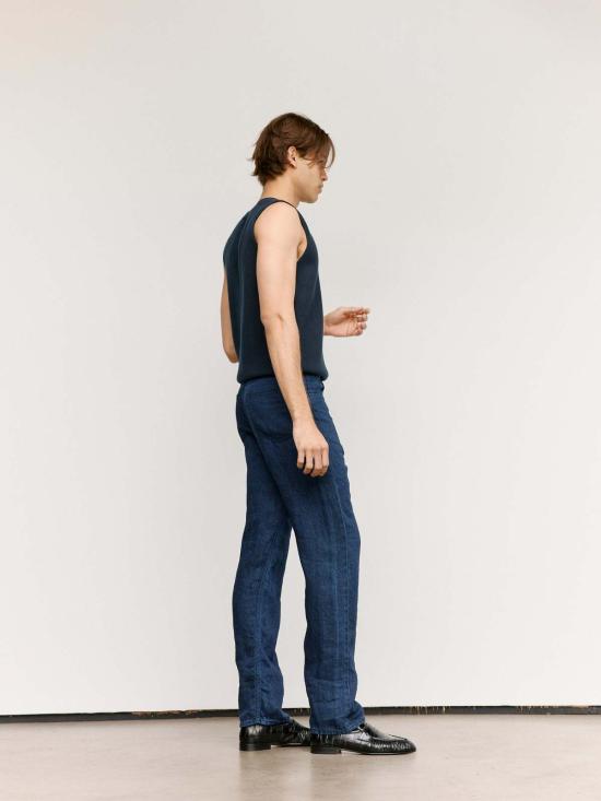  더로우 베스트 더 로우 코웬  다크 네이비 - THE ROW