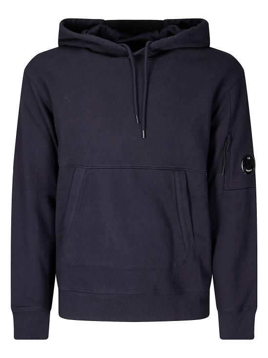 25SS 씨피 컴퍼니 다이애그널 레이즈드 플리스 후드 티셔츠 18CMSS024A005086W888 TOTAL ECLIPSE DOM