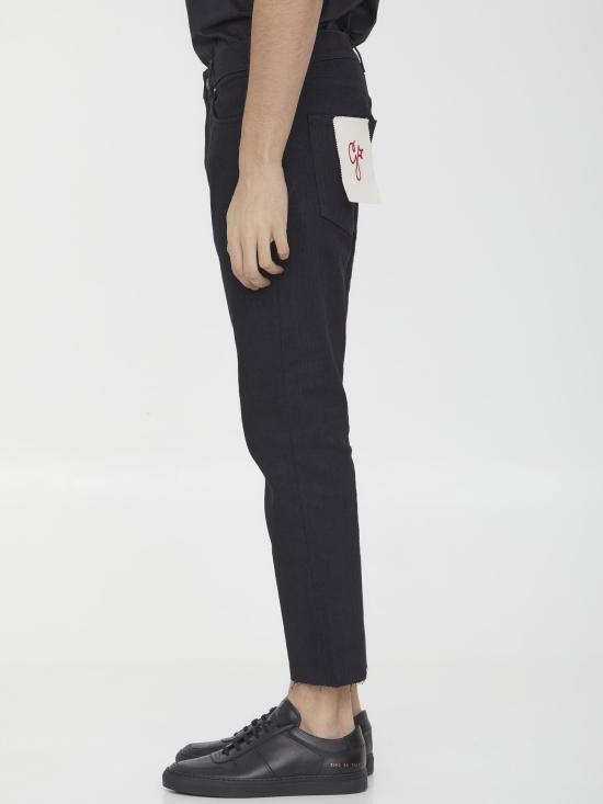 25SS 골든구스 데님 팬츠 GMP00290P00062290100 BLACK DOM - GOLDEN GOOSE