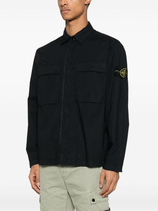 25SS 스톤 아일랜드 긴팔 셔츠 K1S151200015S0003V0020 NAVY DOM - STONE ISLAND