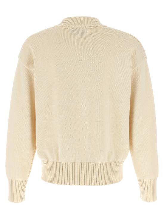 25SS 아미 가디건 HKC163KN0063136 BLANC CREME DOM - AMI