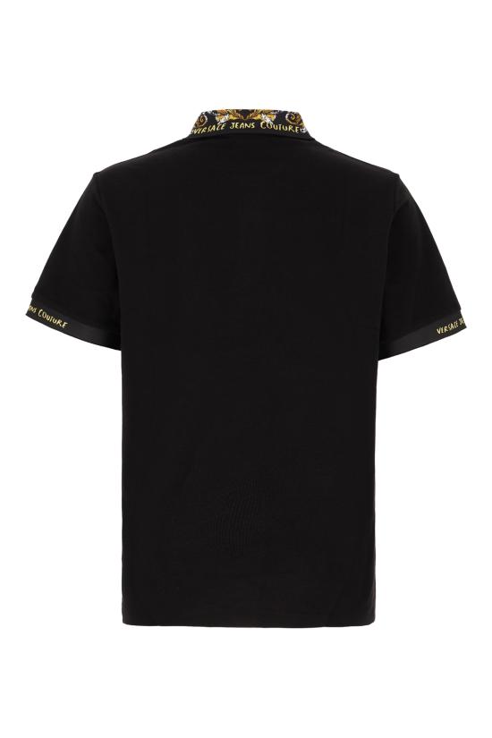 25SS 베르사체 바로크 폴로 셔츠 78GAGT04CJ01TG89 BLACK GOLD DOM - VERSACE