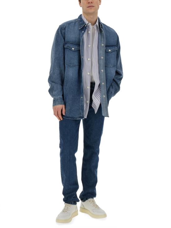 25SS 이자벨마랑 반팔 셔츠 CH0085HBB1I15H30AE AZURE DOM - ISABEL MARANT