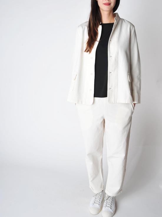  라보아트 자켓 마리나 테드 재킷 크림 - LABO.ART