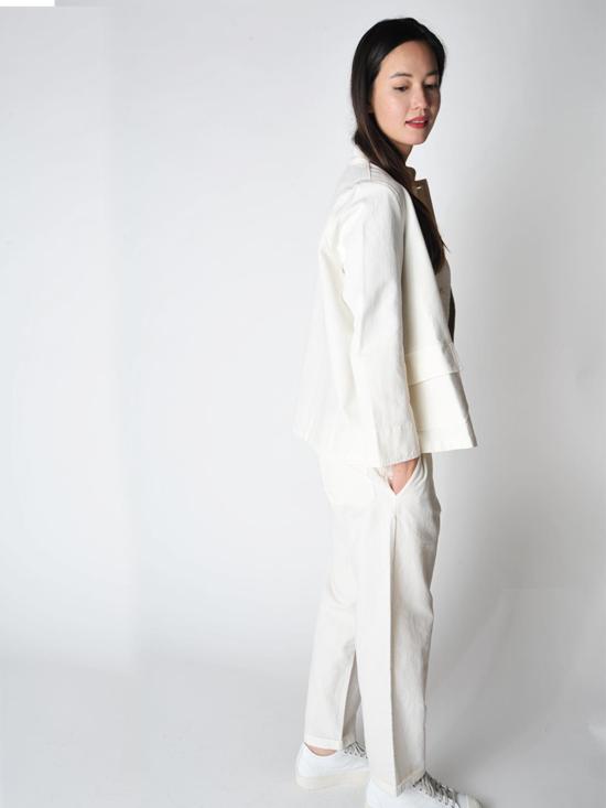  라보아트 자켓 마리나 테드 재킷 크림 - LABO.ART