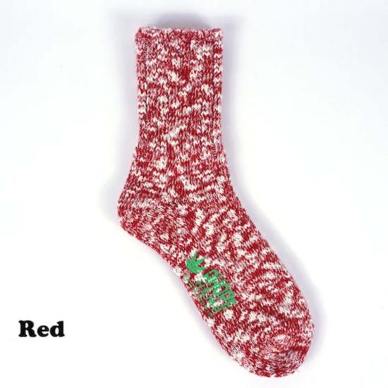  어 호프 헴프 양말 A Hope Hemp  레드 - A HOPE HEMP