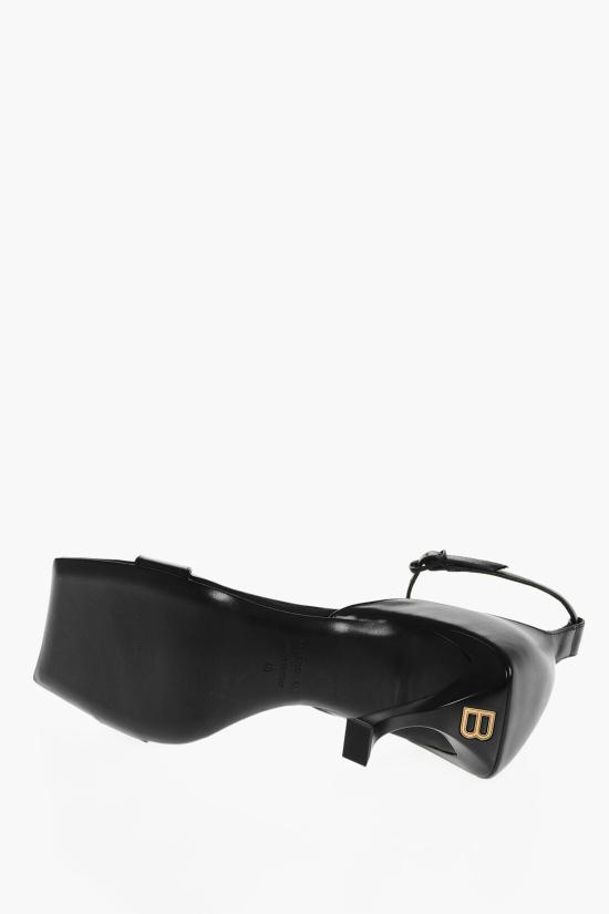  발렌시아가 샌들 742401WBET1 1000 Black - BALENCIAGA