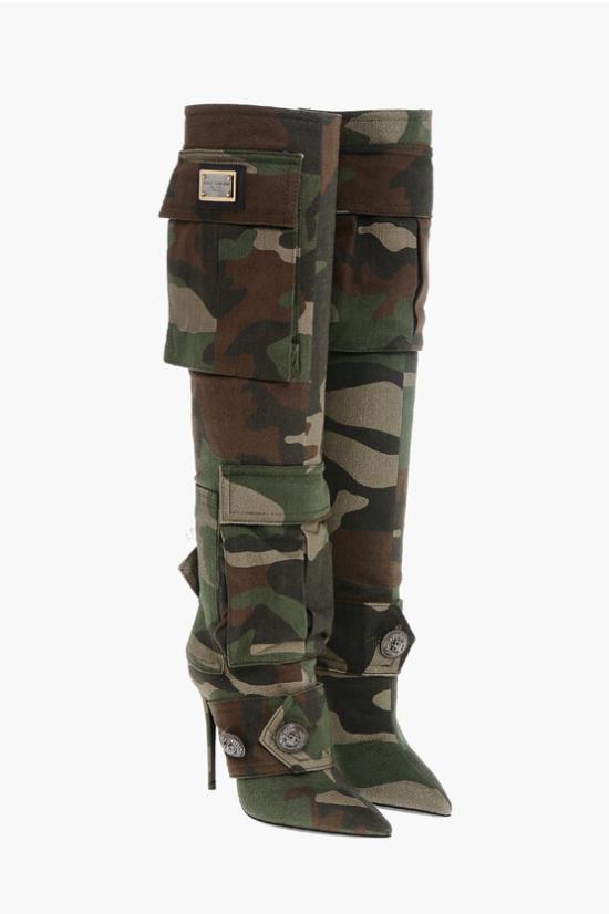  돌체앤가바나 부츠 CU0832 AY838 80995 Military Green