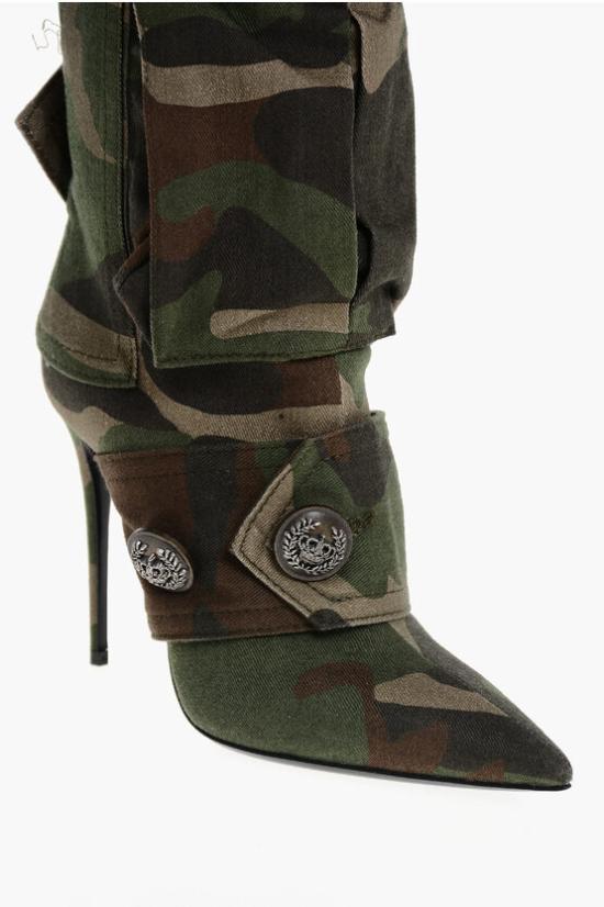  돌체앤가바나 부츠 CU0832 AY838 80995 Military Green - DOLCE & GABBANA