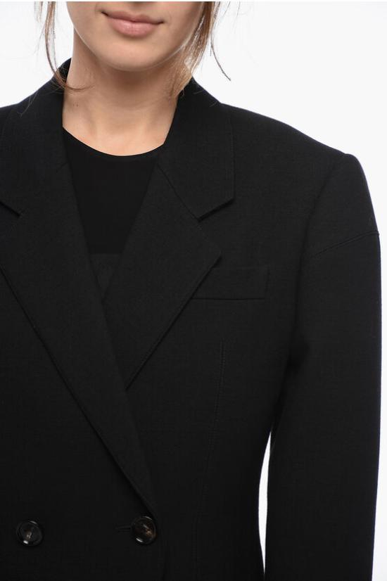  보테가베네타 코트 753426 VKPH0 1000 Black - BOTTEGA VENETA