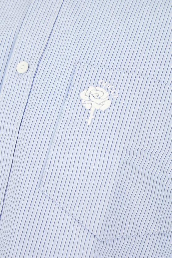 25SS 구찌 긴팔 셔츠 814552Z7AHG 4061 Azzurro - GUCCI