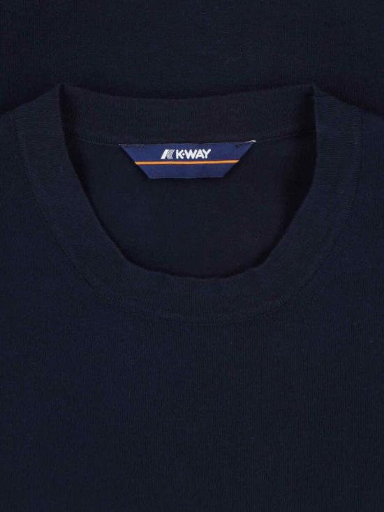 25SS 까웨 스웨터 K4126SW K89 Blue - K-WAY