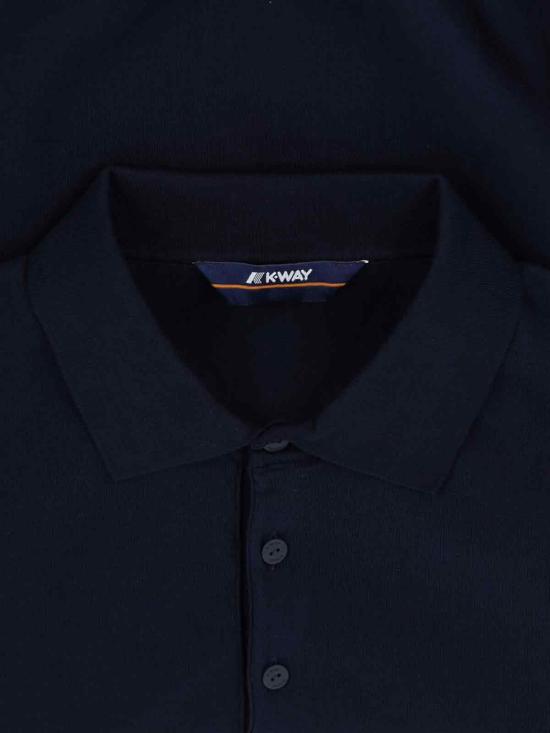 25SS 까웨 폴로 티셔츠 K4126RW K89 Blue - K-WAY