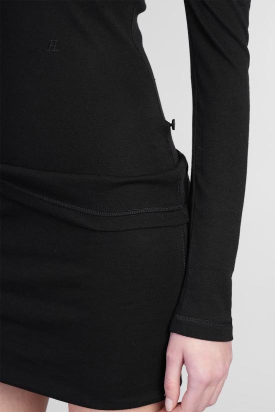 25SS 헬무트랭 숏 원피스 412096 O09HW604 Black - HELMUT LANG