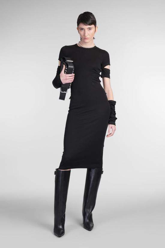 25SS 헬무트랭 숏 원피스 412096 O09HW604 Black - HELMUT LANG