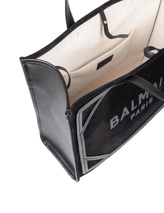 25SS 발망 토트백 EN1FF901LDCY 0PA Black - BALMAIN