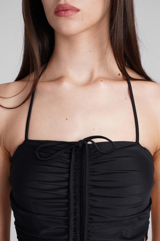 24FW 발렌시아가 점프수트 405841 794442TYK07 Black - BALENCIAGA